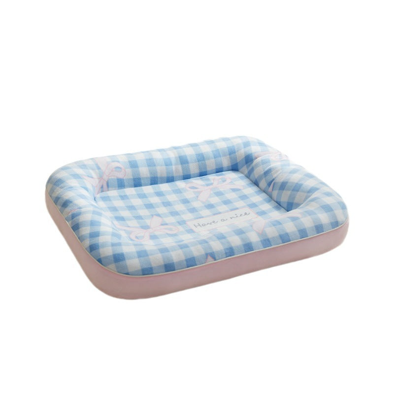 Kennel All Seasons Small Dog Teddy Bigbear Dog Bed Cushion Sofa Sleeping Mat Cat's Nest Pet Supplies