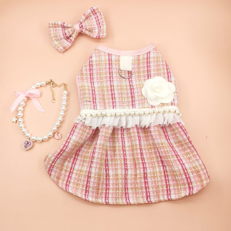 Pet Skirt Cat Fashion Cute Dress