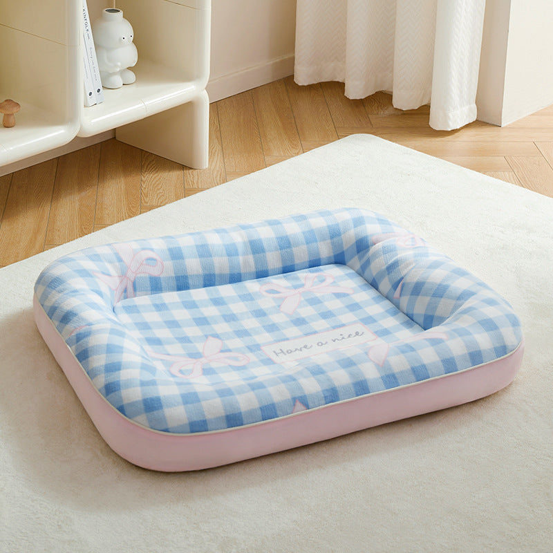 Kennel All Seasons Small Dog Teddy Bigbear Dog Bed Cushion Sofa Sleeping Mat Cat's Nest Pet Supplies