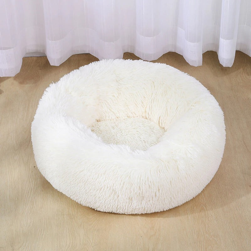 Dog Bed Super Soft Washable Long Plush Pet Kennel Deep Sleep Dog House Velvet Mats Sofa For Dog Basket Pet Cat Bed