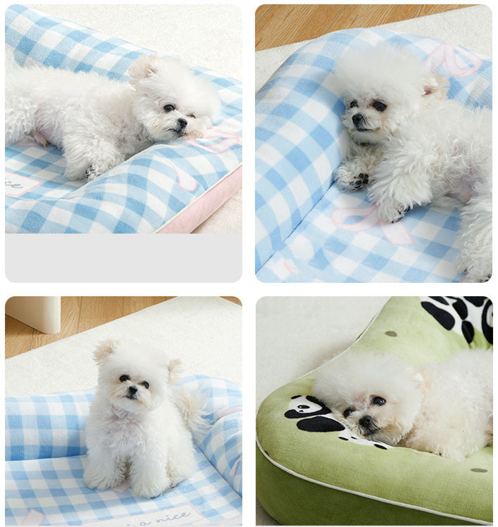 Kennel All Seasons Small Dog Teddy Bigbear Dog Bed Cushion Sofa Sleeping Mat Cat's Nest Pet Supplies