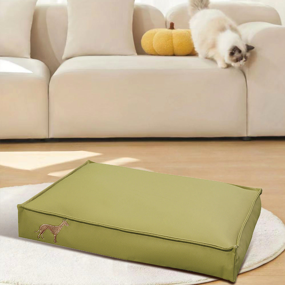 Pet Bed Waterproof Removable And Washable Scratch-resistant Cat Litter Mat