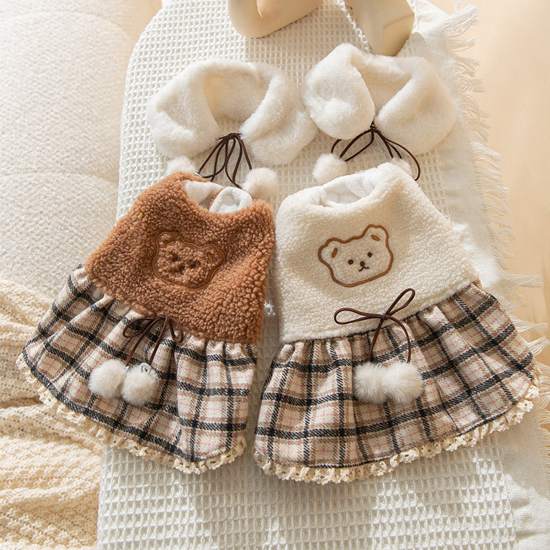 Fashion New Puppy Cute Bear Dress