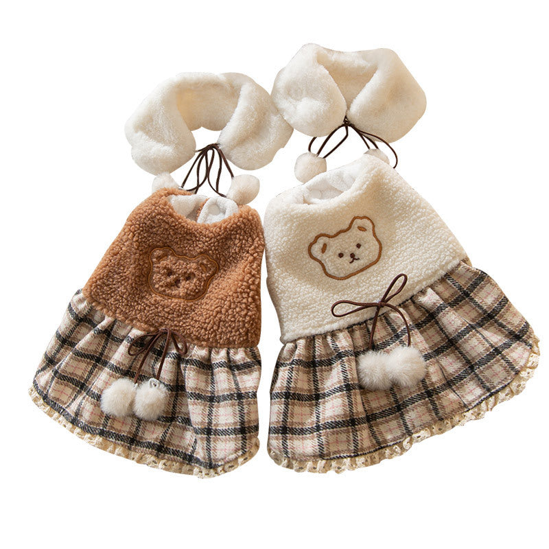 Fashion New Puppy Cute Bear Dress